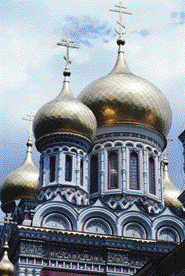 Russian Orthodox church dome